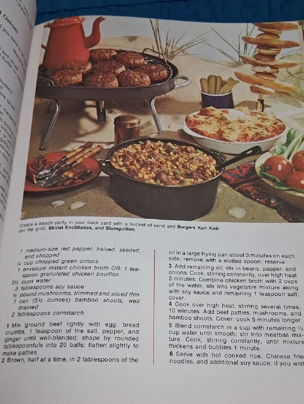 Vintage Cookbooks - White & Brown Covers with Red and Yellow Accents